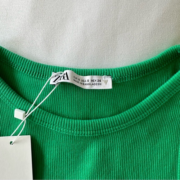 ZARA green tank - Picture 2 of 2